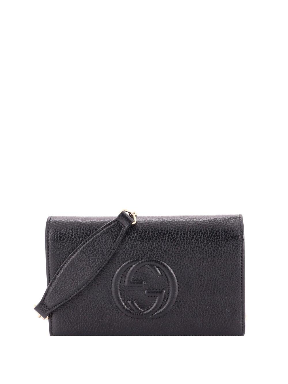 Gucci Soho Wallet On Chain Leather #366676G10B